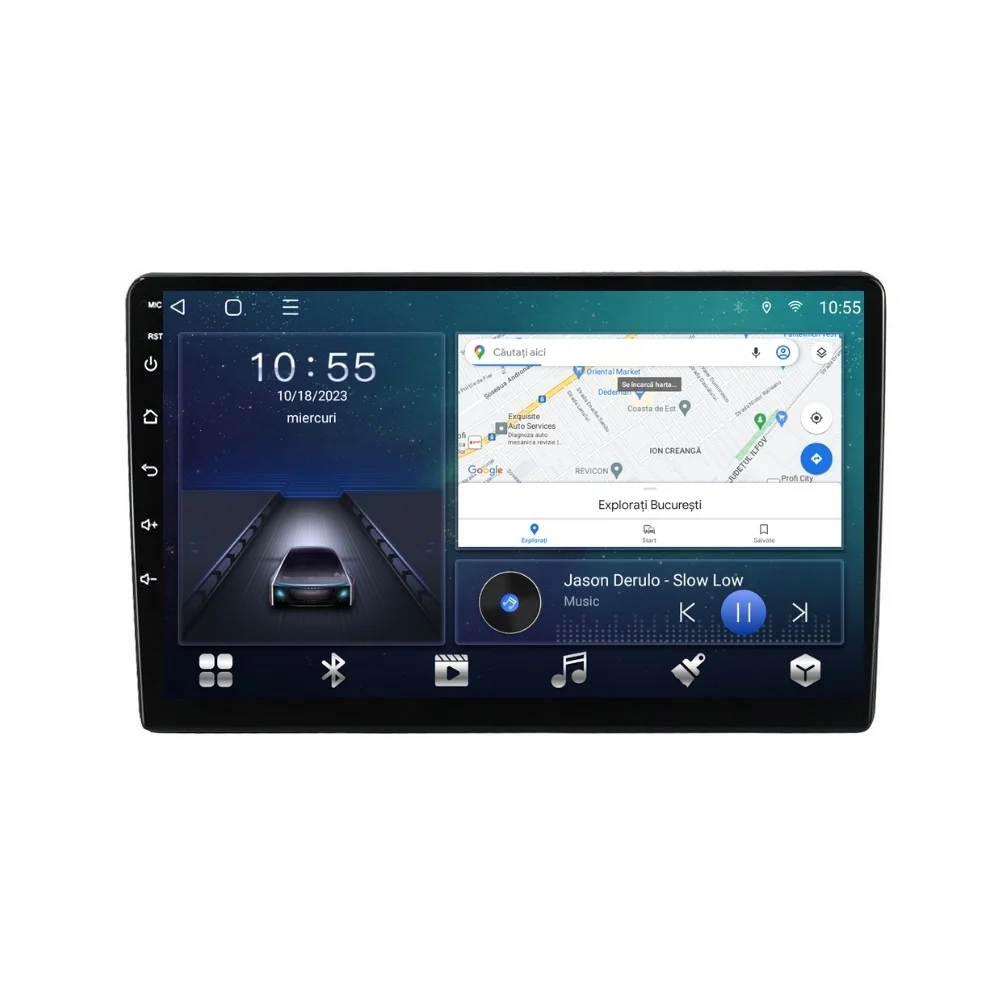 Navigatie dedicata cu Android Suzuki Grand Vitara I XL7 1998 - 2005, 2GB RAM, Radio GPS Dual Zone, Display HD QLED 9" Touchscreen, Internet Wi-Fi si slot SIM 4G, Bluetooth, MirrorLink, USB