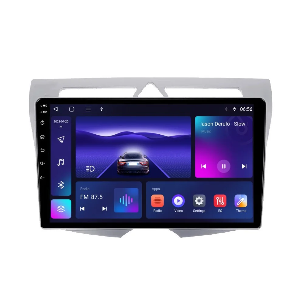 Navigatie dedicata cu Android Kia Picanto I 2007 - 2011, 3GB RAM, Radio GPS Dual Zone, Display HD QLED 9" Touchscreen, Internet Wi-Fi si slot SIM 4G, Bluetooth, MirrorLink, USB