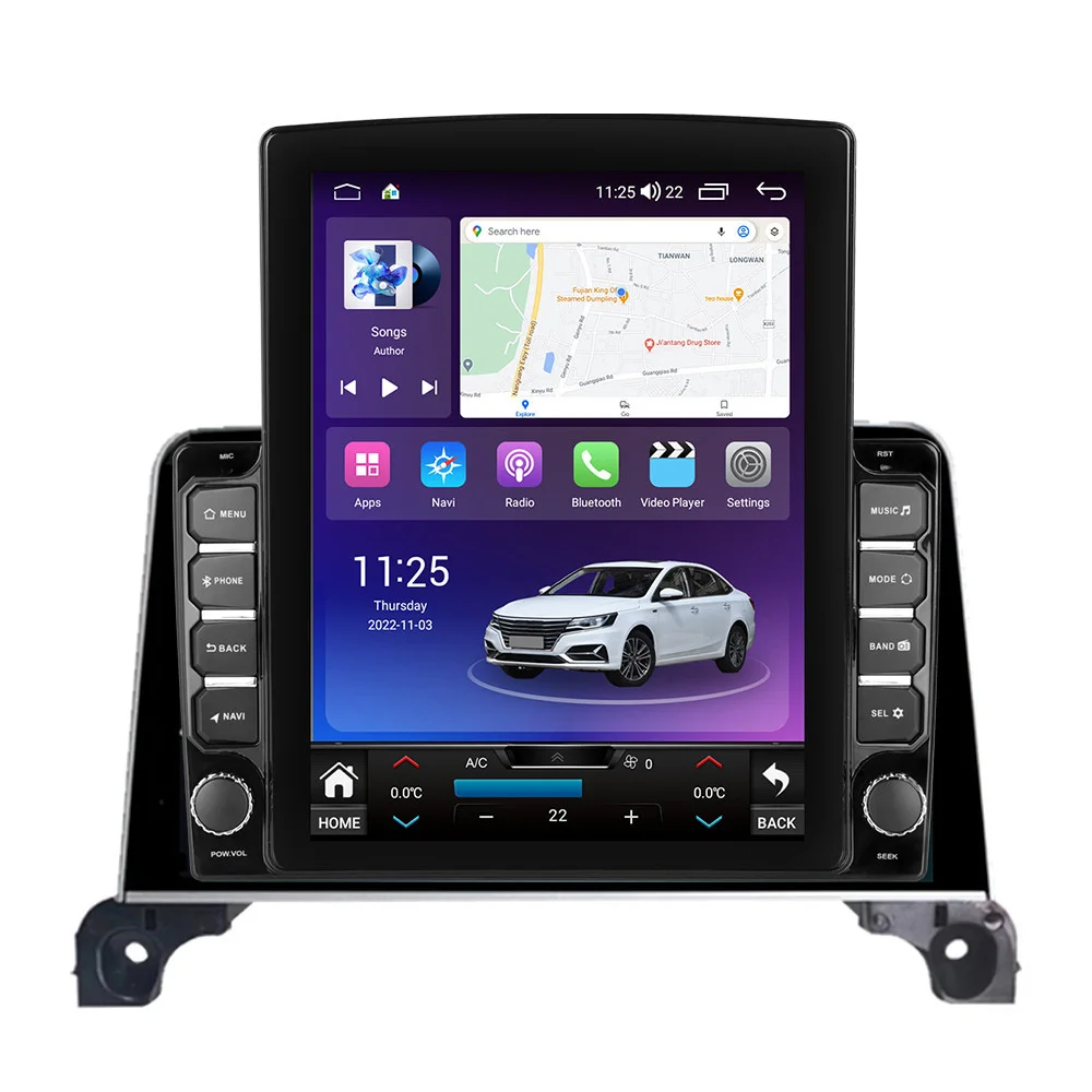 Navigatie dedicata cu Android Peugeot 5008 2017 - 2020, 8GB RAM, Radio GPS Dual Zone, Touchscreen IPS 9.7" HD tip Tesla, Internet Wi-Fi si slot SIM 4G, Bluetooth, MirrorLink, USB