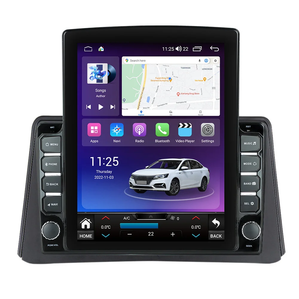 Navigatie dedicata cu Android Opel Mokka A 2012 - 2016, 8GB RAM, Radio GPS Dual Zone, Touchscreen IPS 9.7" HD tip Tesla, Internet Wi-Fi si slot SIM 4G, Bluetooth, MirrorLink, USB