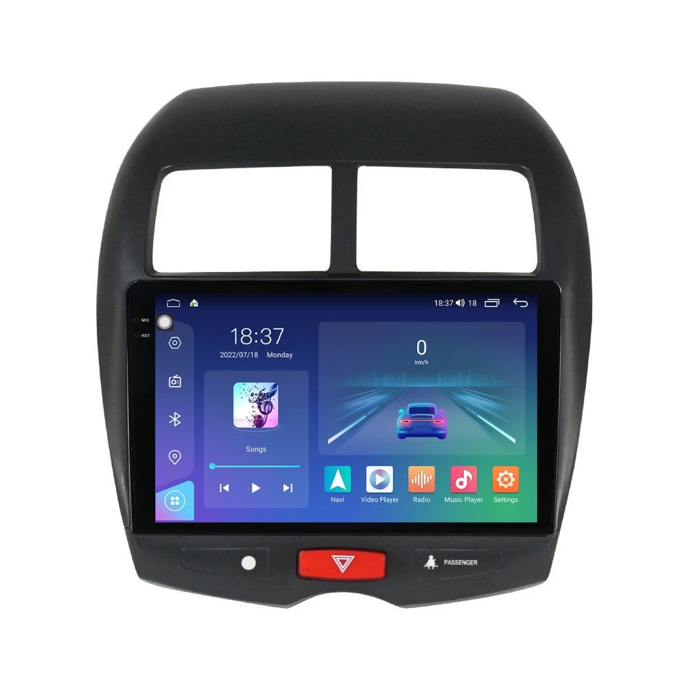 Navigatie dedicata cu Android Citroen C4 Aircross 2012 - 2017, 8GB RAM, Radio GPS Dual Zone, Display 2K QLED 10.36" Touchscreen, Internet Wi-Fi si slot SIM 4G, Bluetooth, MirrorLink, USB