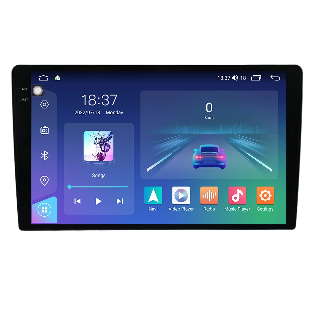 Navigatie dedicata cu Android Ford Kuga I 2008 - 2012, 4GB RAM, Radio GPS Dual Zone, Display 2K QLED 9.5" Touchscreen, Internet Wi-Fi si slot SIM 4G, Bluetooth, MirrorLink, USB