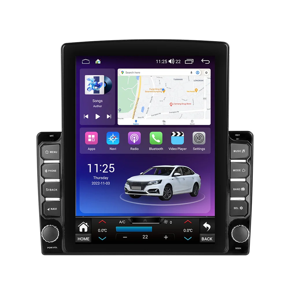 Navigatie dedicata cu Android Kia Ceed 2006 - 2009, 4GB RAM, Radio GPS Dual Zone, Touchscreen IPS 9.7" HD tip Tesla, Internet Wi-Fi si slot SIM 4G, Bluetooth, MirrorLink, USB
