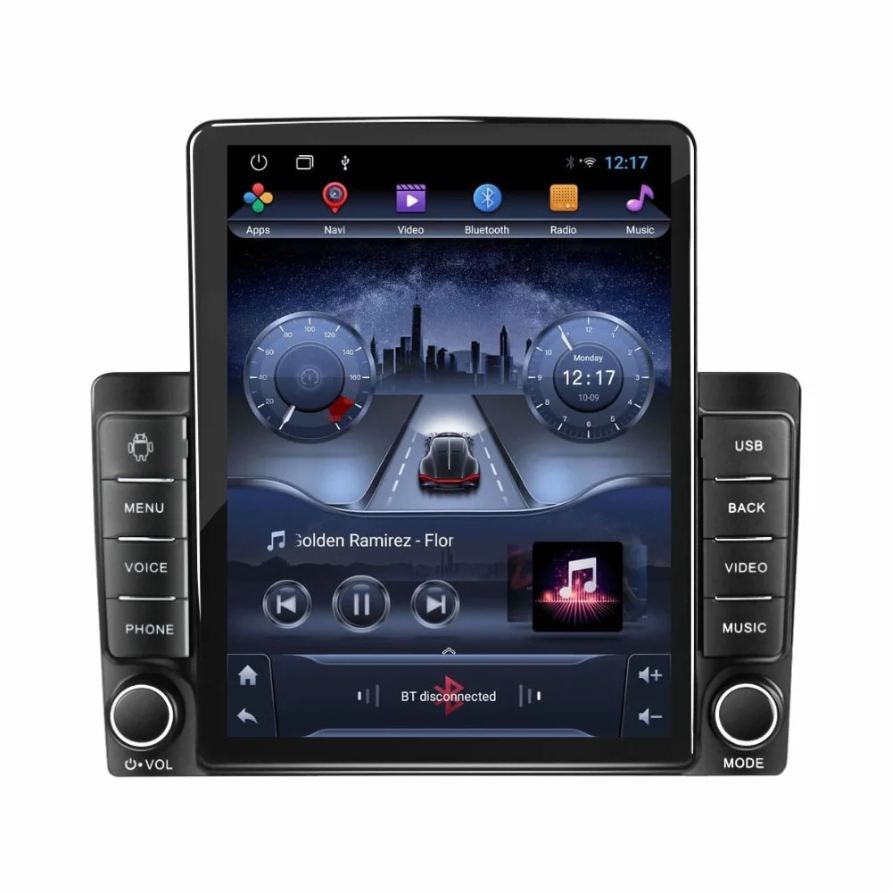 Navigatie dedicata cu Android Fiat 500L dupa 2012, 2GB RAM, Radio GPS Dual Zone, Touchscreen IPS 9.7" HD tip Tesla, Internet Wi-Fi, Bluetooth, MirrorLink, USB