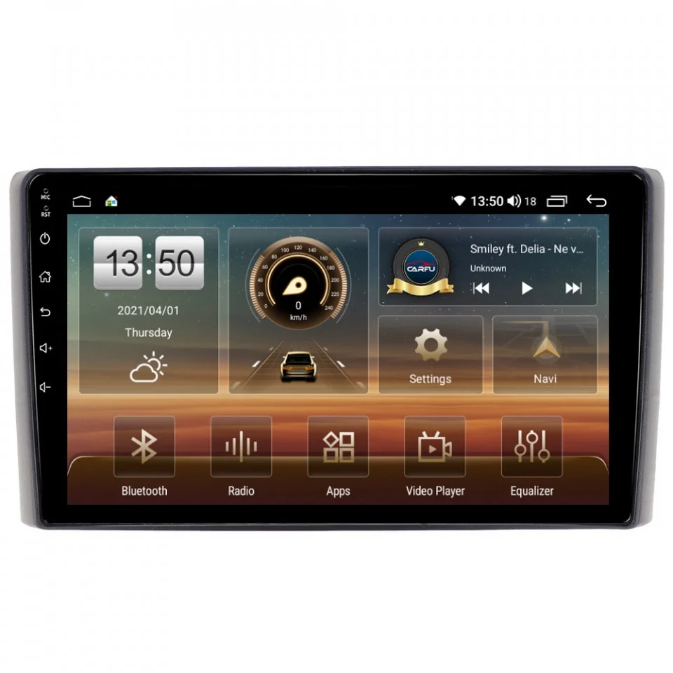 Navigatie dedicata cu Android Iveco Daily 2006 - 2014, 6GB RAM, Radio GPS Dual Zone, Display HD QLED 9" Touchscreen, Internet Wi-Fi si slot SIM 4G, Bluetooth, MirrorLink, USB