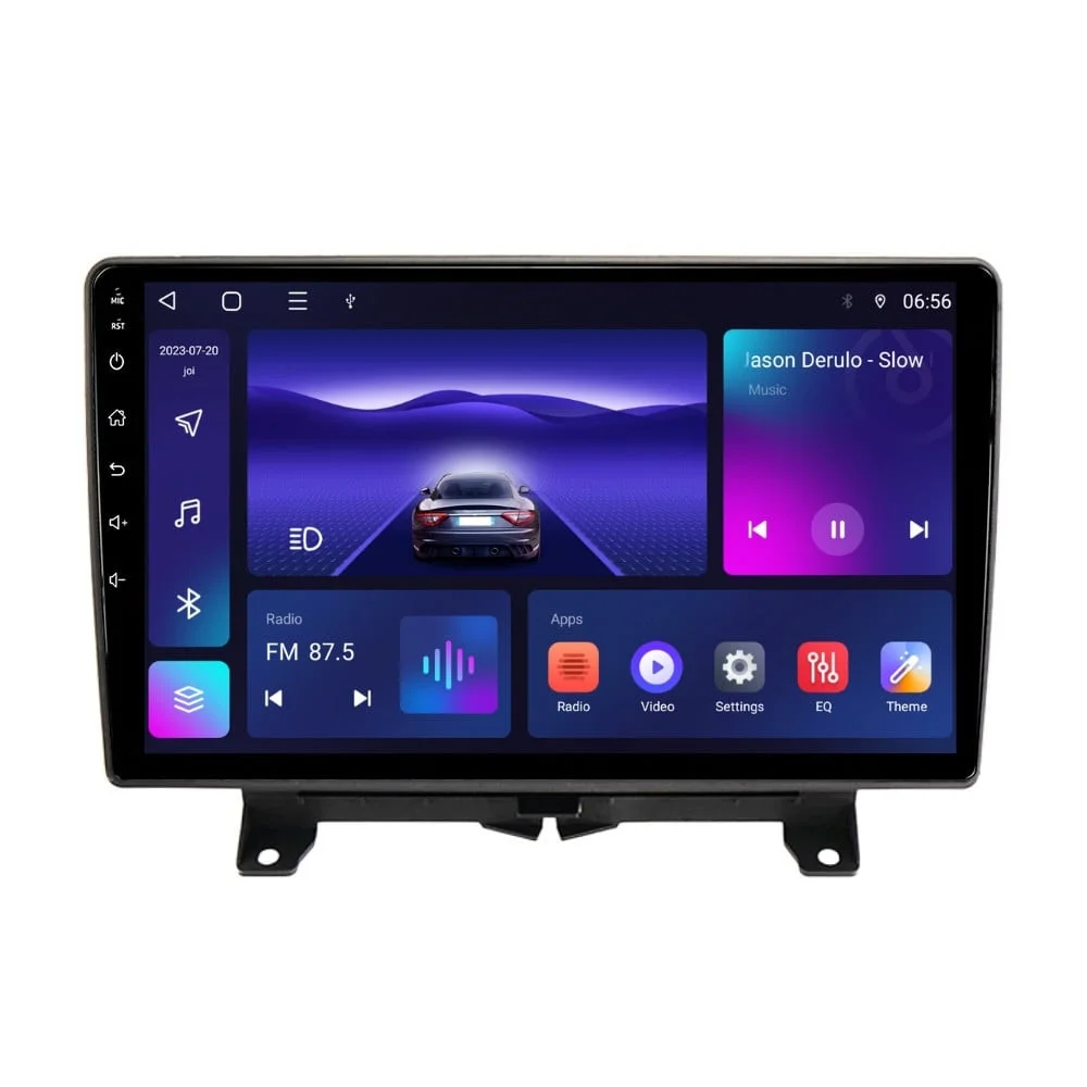 Navigatie dedicata cu Android Land Rover Range Rover Sport I 2005 - 2009, 3GB RAM, Radio GPS Dual Zone, Display HD QLED 9" Touchscreen, Internet Wi-Fi si slot SIM 4G, Bluetooth, MirrorLink, USB