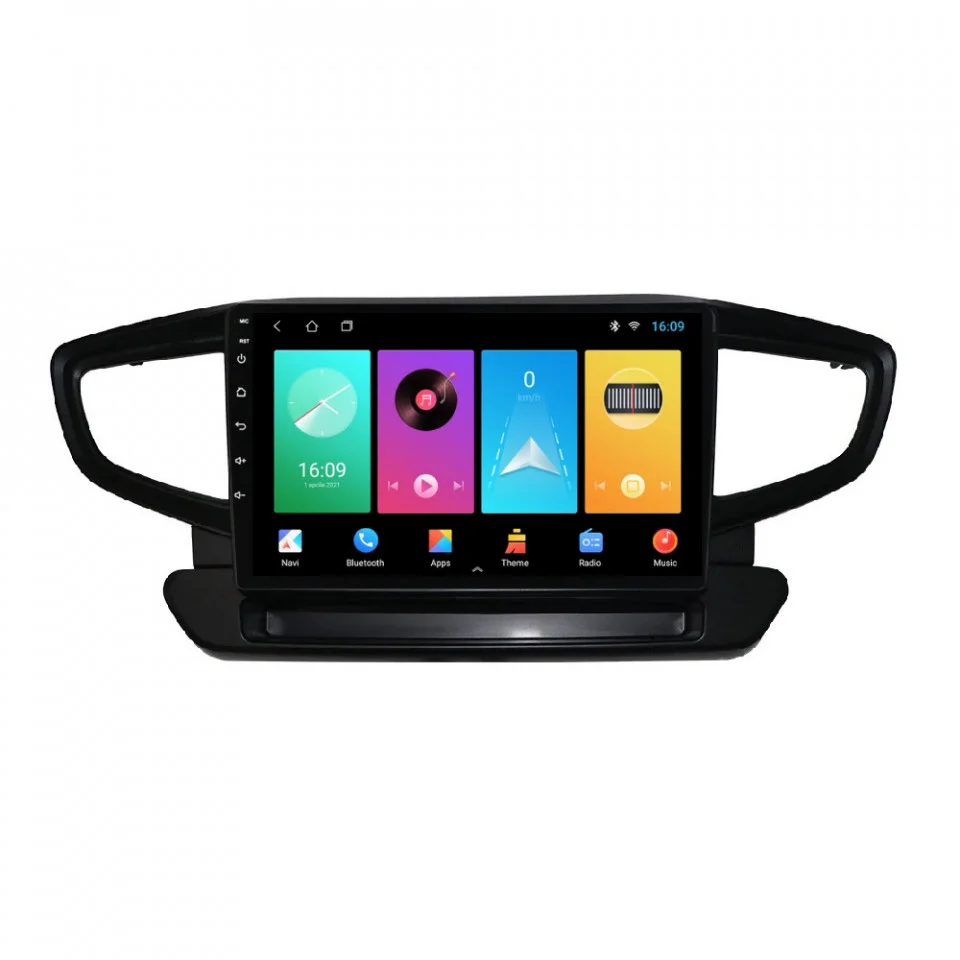 Navigatie dedicata cu Android Hyundai Ioniq (AE) 2016 - 2019, 2GB RAM, Radio GPS Dual Zone, Display HD IPS 9" Touchscreen, Internet Wi-Fi, Bluetooth, MirrorLink, USB