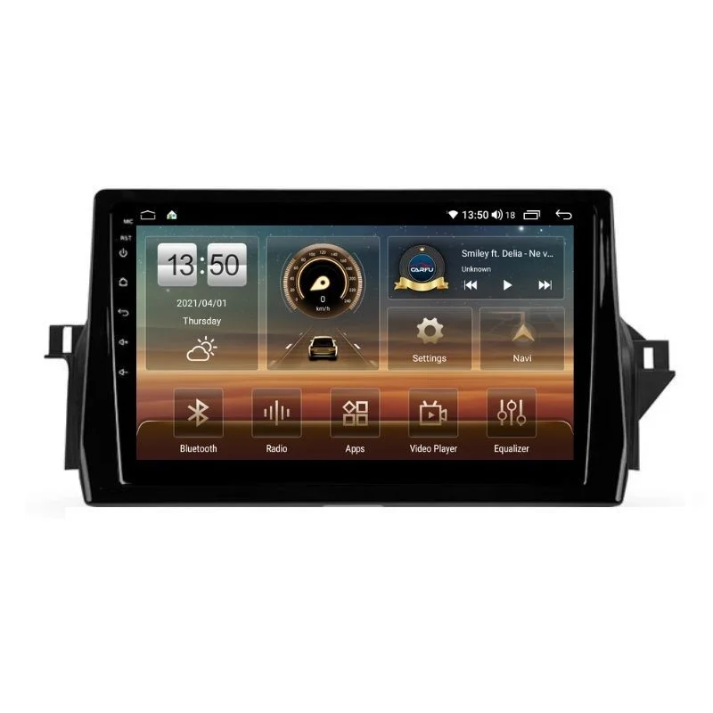 Navigatie dedicata cu Android Toyota Camry dupa 2021, 4GB RAM, Radio GPS Dual Zone, Display HD QLED 10" Touchscreen, Internet Wi-Fi si slot SIM 4G, Bluetooth, MirrorLink, USB