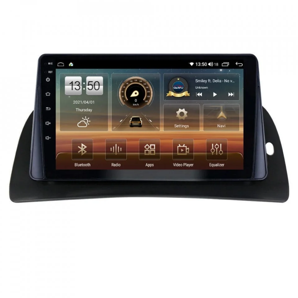 Navigatie dedicata cu Android Renault Kangoo II 2008 - 2021, 4GB RAM, Radio GPS Dual Zone, Display HD QLED 9" Touchscreen, Internet Wi-Fi si slot SIM 4G, Bluetooth, MirrorLink, USB