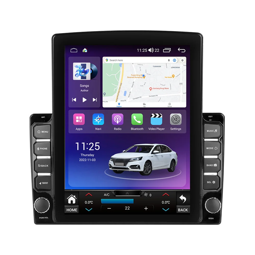 Navigatie dedicata cu Android VW Polo 9N 2001 - 2012, 4GB RAM, Radio GPS Dual Zone, Touchscreen IPS 9.7" HD tip Tesla, Internet Wi-Fi si slot SIM 4G, Bluetooth, MirrorLink, USB