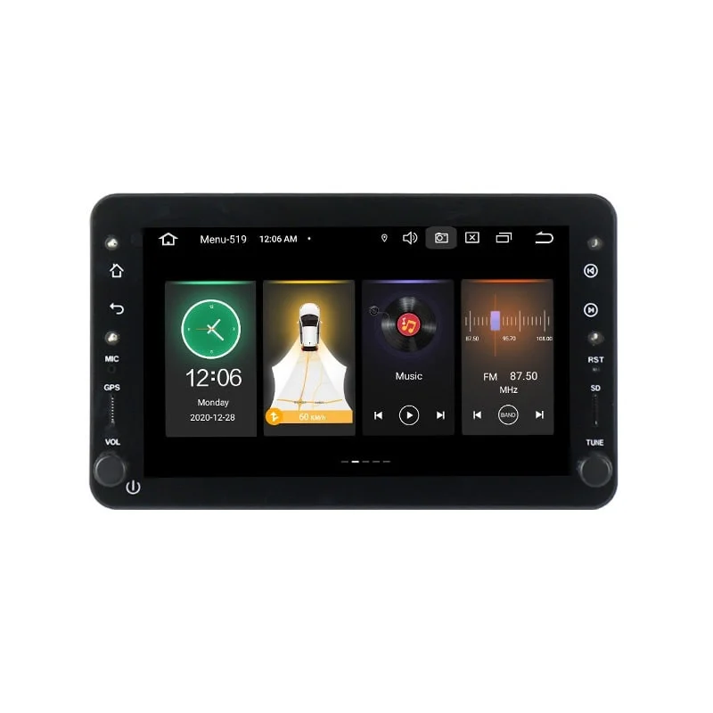 Navigatie dedicata cu Android Alfa Romeo Brera 2006 - 2010, 2GB RAM, Radio GPS Dual Zone, Display HD 7" Touchscreen, Internet Wi-Fi, Bluetooth, MirrorLink, USB